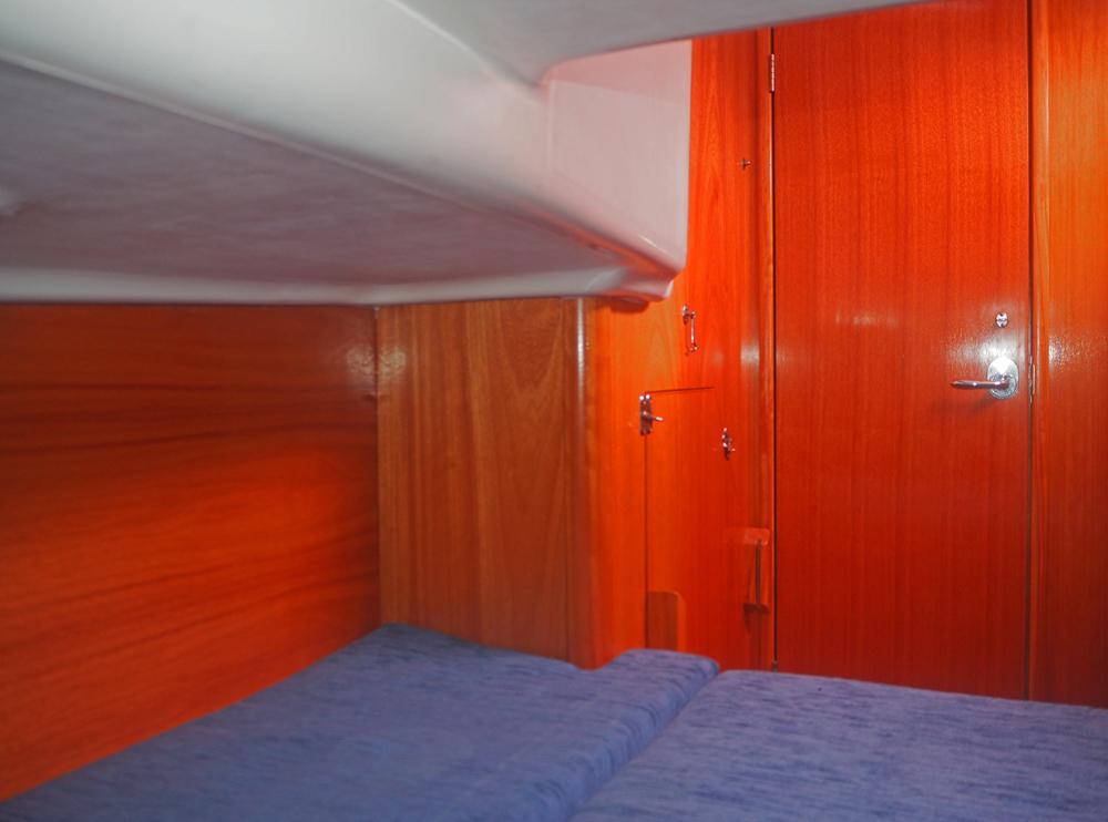 Achterkajuit, Accommodatie